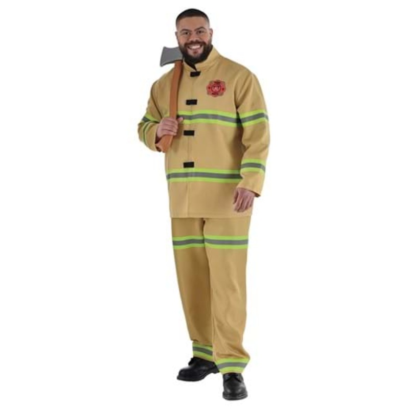 Men's Firefighter Costume 2X
