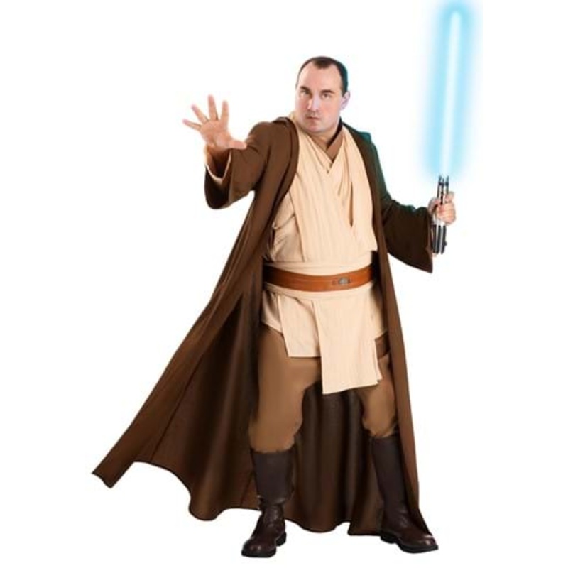 Men's Plus Size Star Wars Premium Jedi Costume 2X