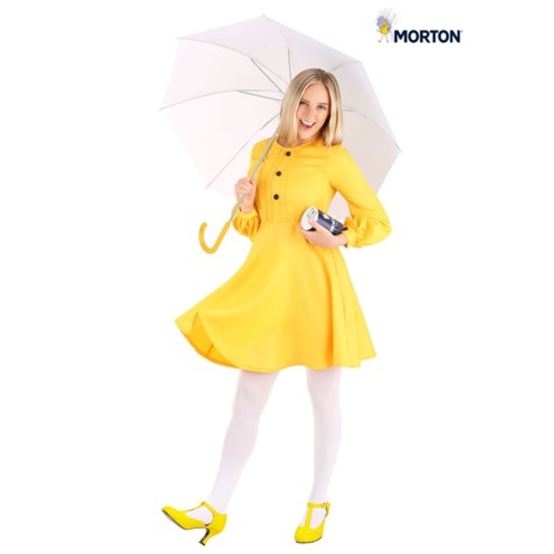 Morton Salt Girl Women's Costume Small