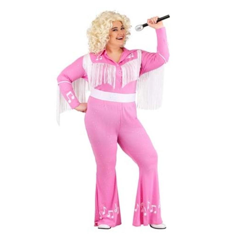 Plus Size Country Singer Popstar Costume 1X