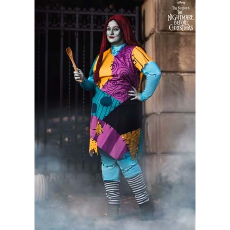 Plus Size Nightmare Before Christmas Sally Costume 1X