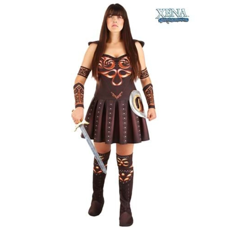 Plus Size Xena Warrior Princess Costume 1X