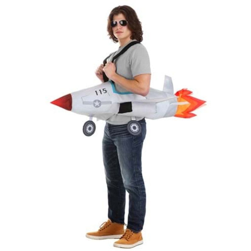 Ride-In Fighter Jet Adult Costume Standard