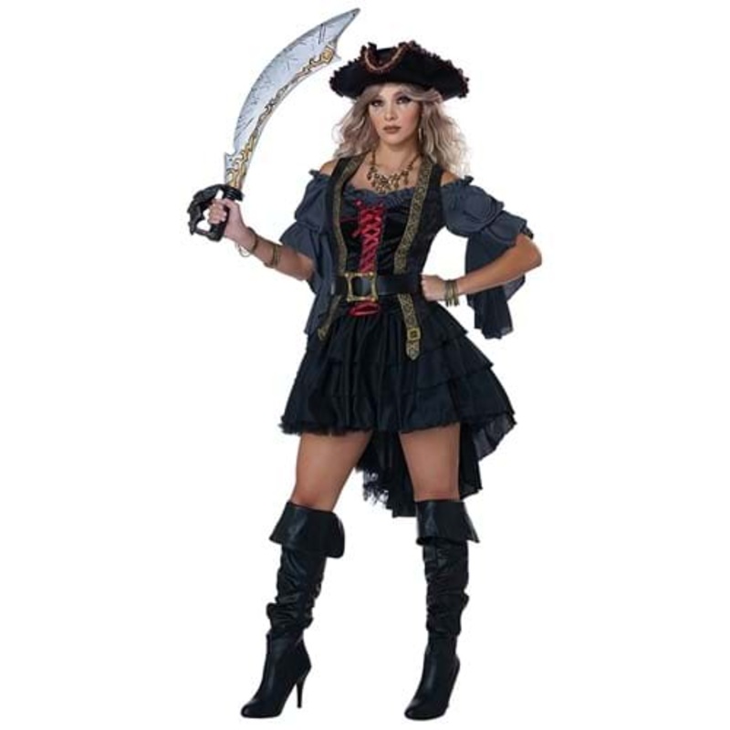 Women's Beauty of the Dark Seas Pirate Costume X-Small