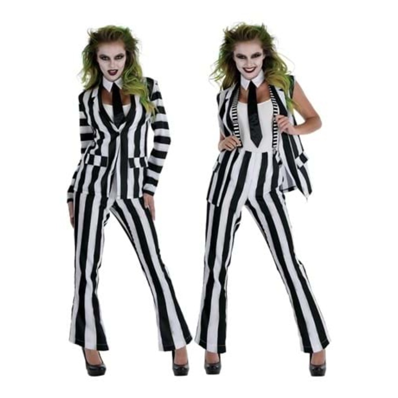 Women's Beetlejuice Classic Suit Costume Small
