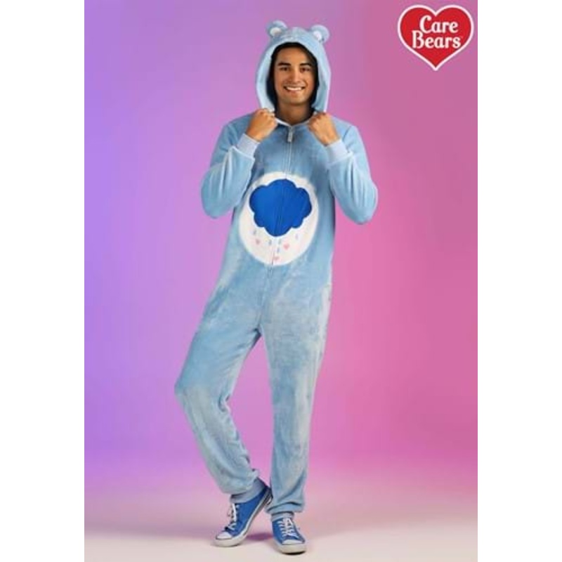Adult Care Bear Grumpy Bear Onesie X-Small