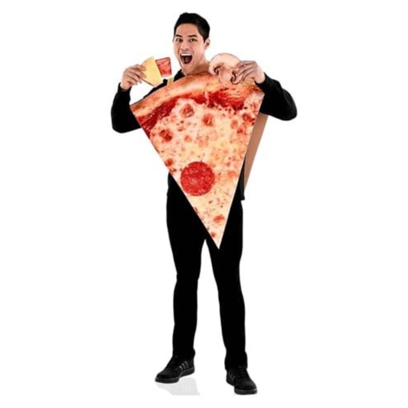 Adult Tasty Pizza Costume Standard
