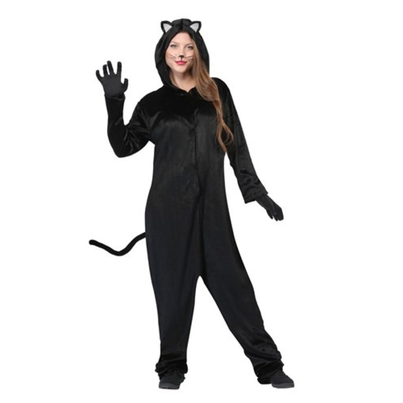Black Cat Costume for Adults X-Small