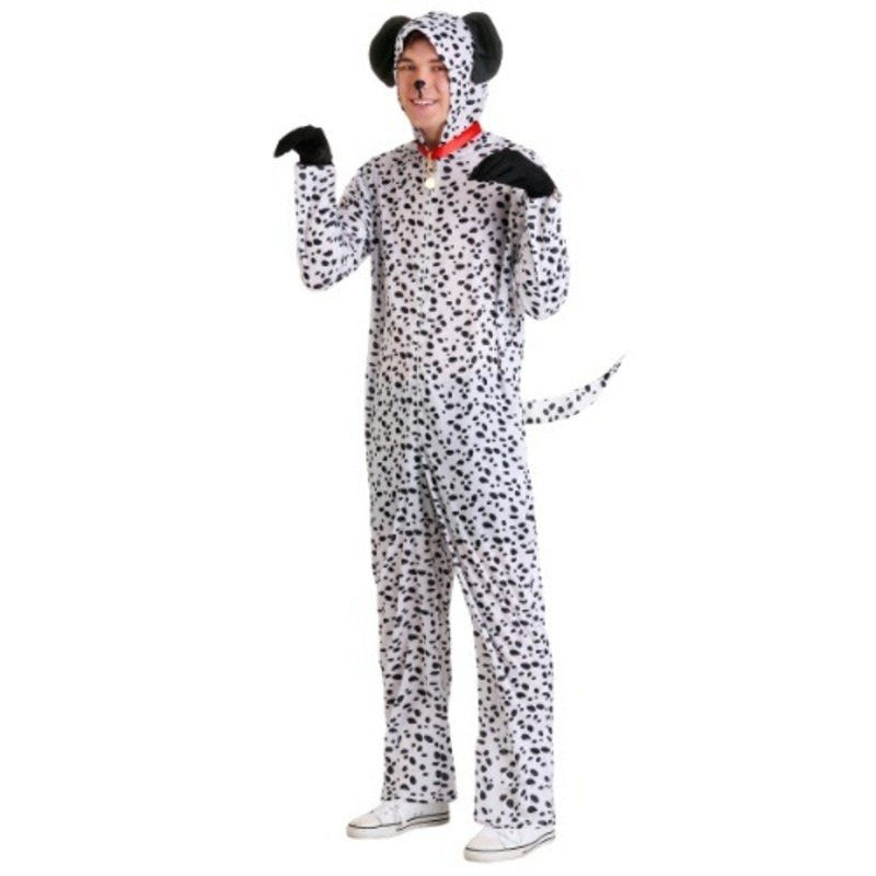 Delightful Dalmatian Costume for Adults Small