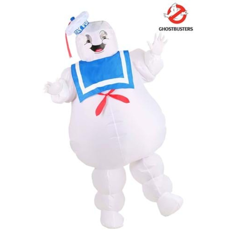 Ghostbusters Adult Inflatable Stay Puft Costume Standard