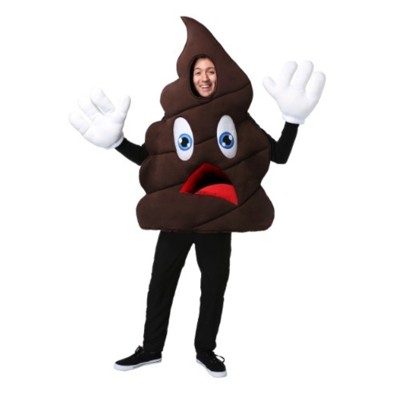 Happy Poop Costume for Adults Standard