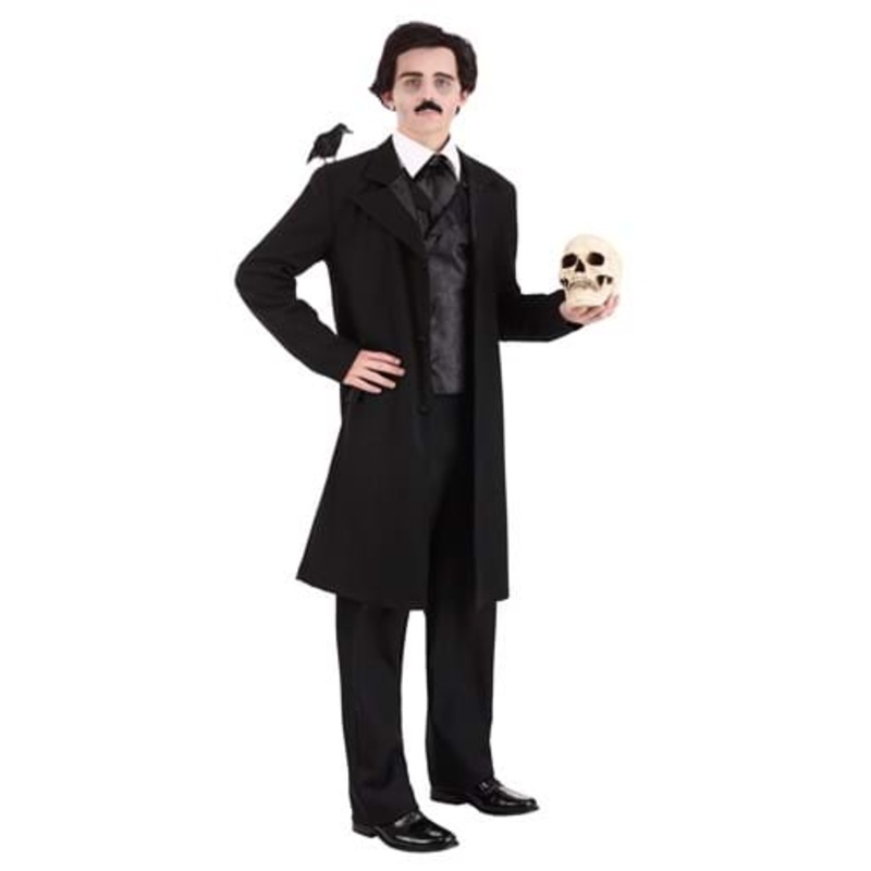 Men's Edgar Allan Poe Costume Small