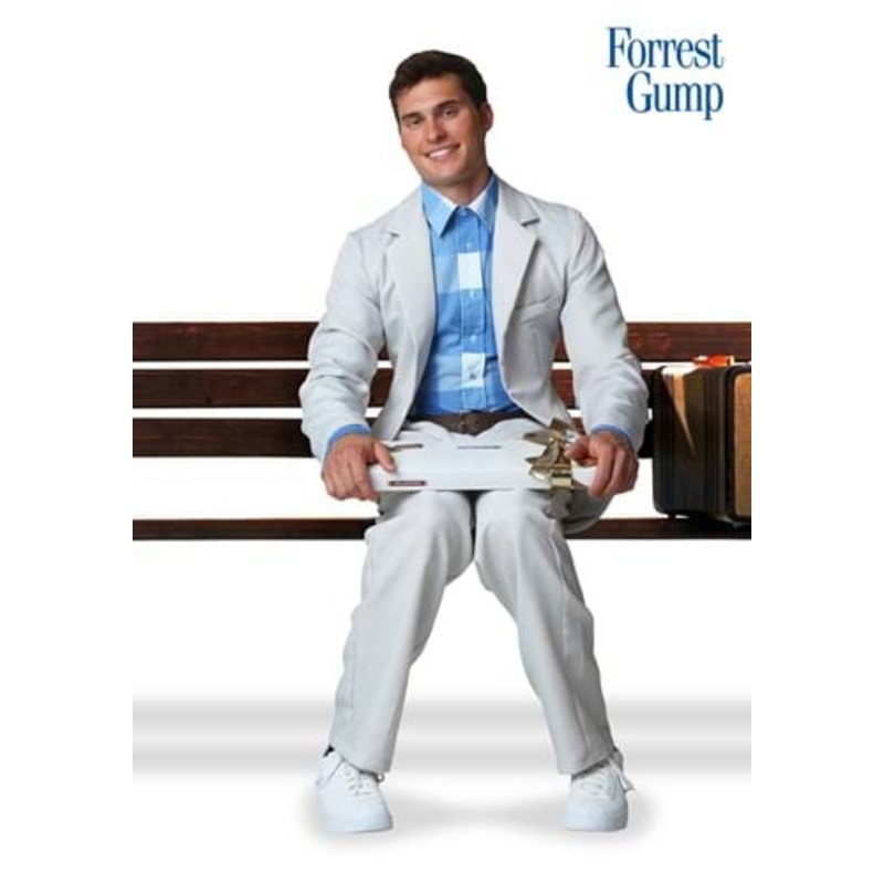 Men's Forrest Gump Costume Suit Small
