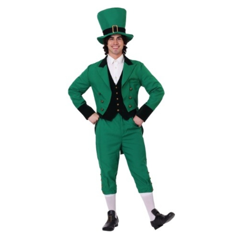 Men's Plus Size Leprechaun Costume 2X