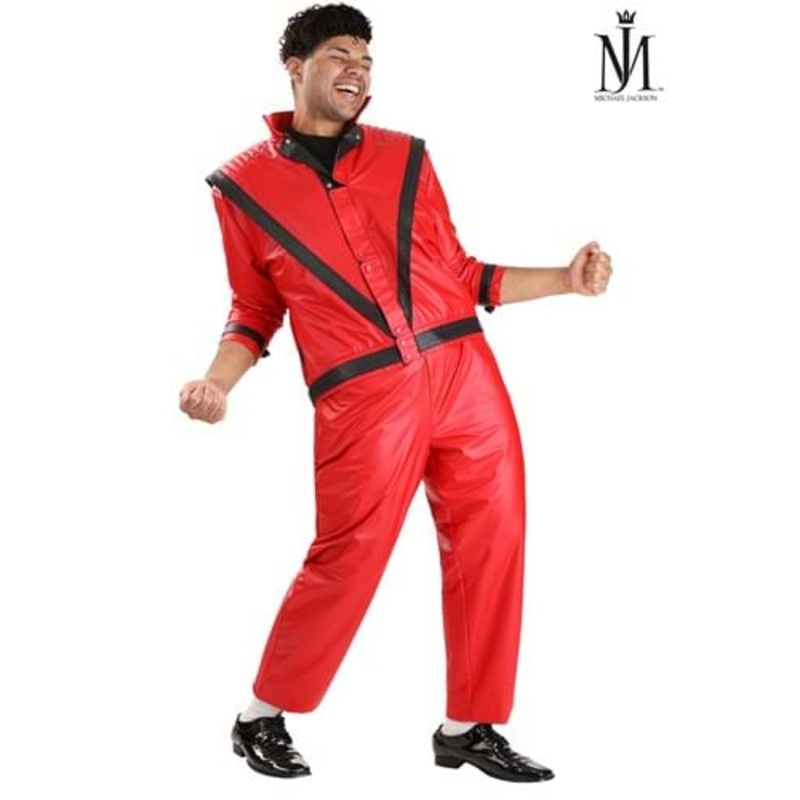 Men's Plus Size Premium Michael Jackson Thriller Costume 2X