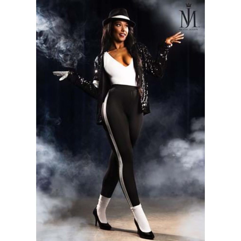 Michael Jackson Moonwalk Costume for Women X-Small