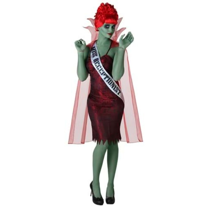 Miss Dead Receptionist Costume for Women X-Small