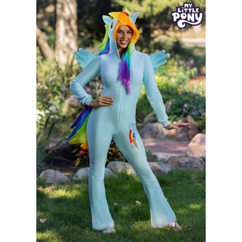 My Little Pony Rainbow Dash Costume for Adults X-Small
