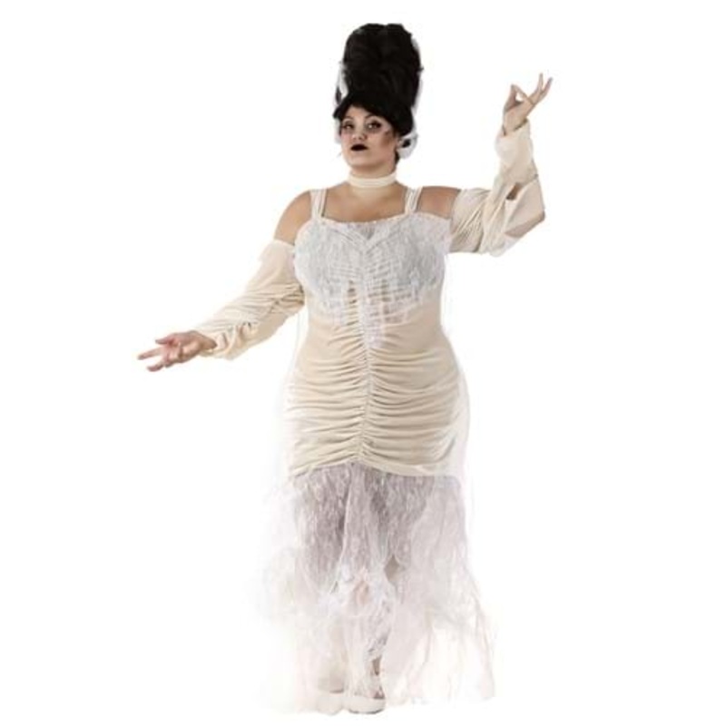 Plus Size Bride of Frankenstein Women's Costume 1X