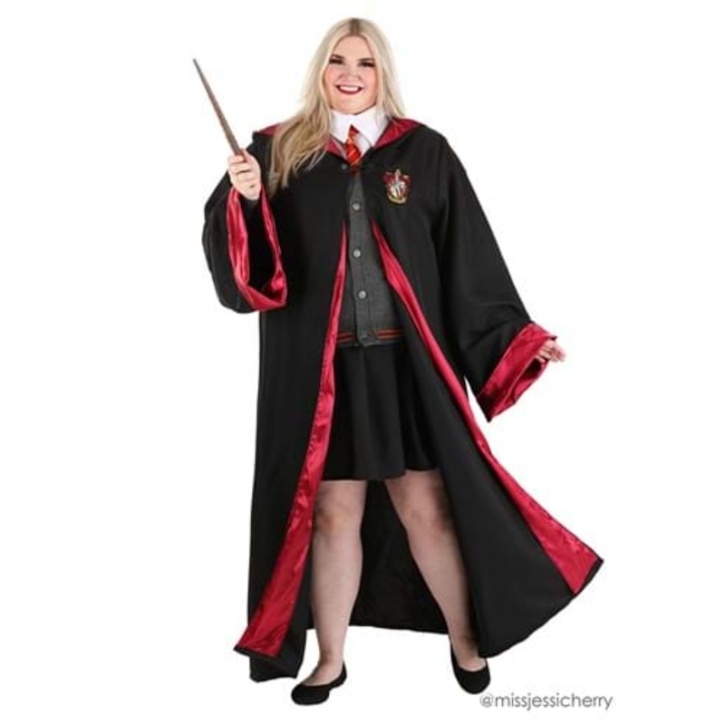 Plus Size Deluxe Harry Potter Hermione Women's Costume 1X