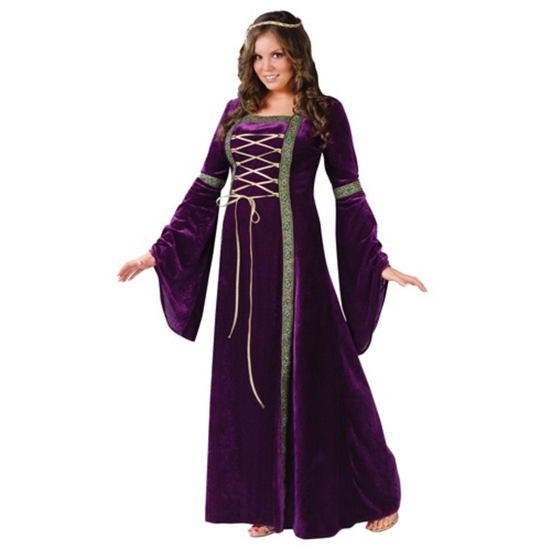 Plus Size Renaissance Lady Costume for Women Plus