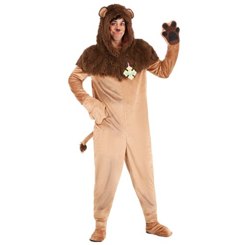 Wizard of Oz Plus Size Cowardly Lion Costume 2X