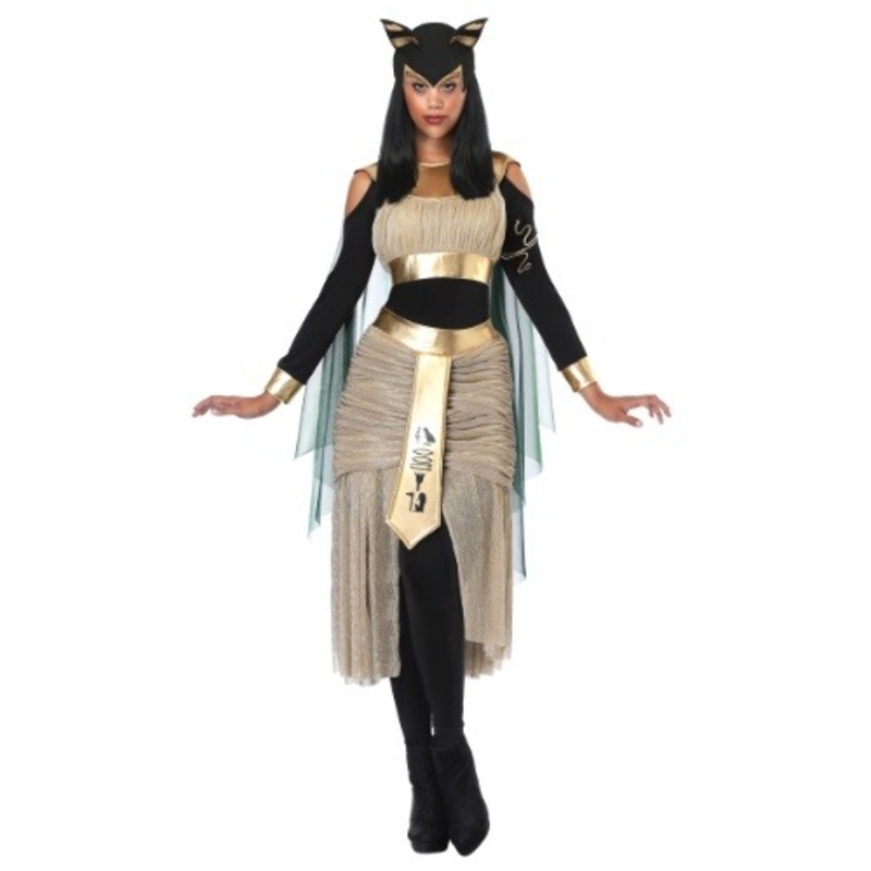 Women's Bastet Egyptian Goddess Costume Small