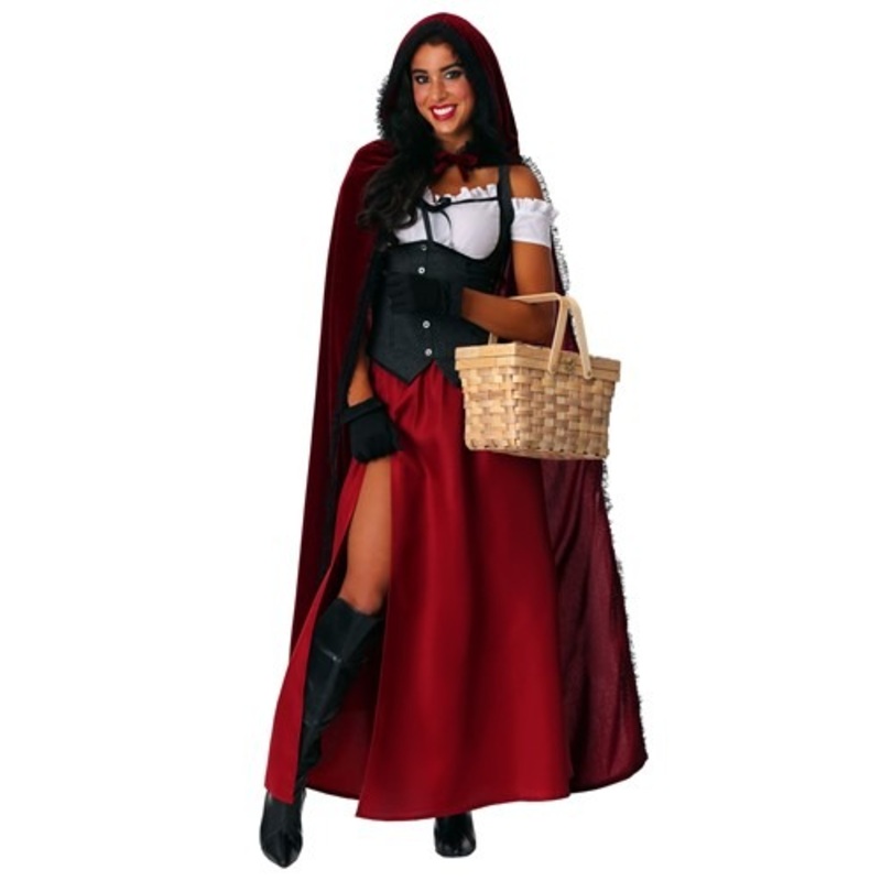 Women's Plus Size Ravishing Red Riding Hood Costume 1X
