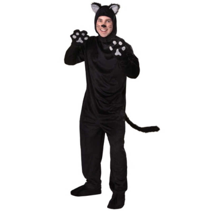 Adult Black Cat Costume Small