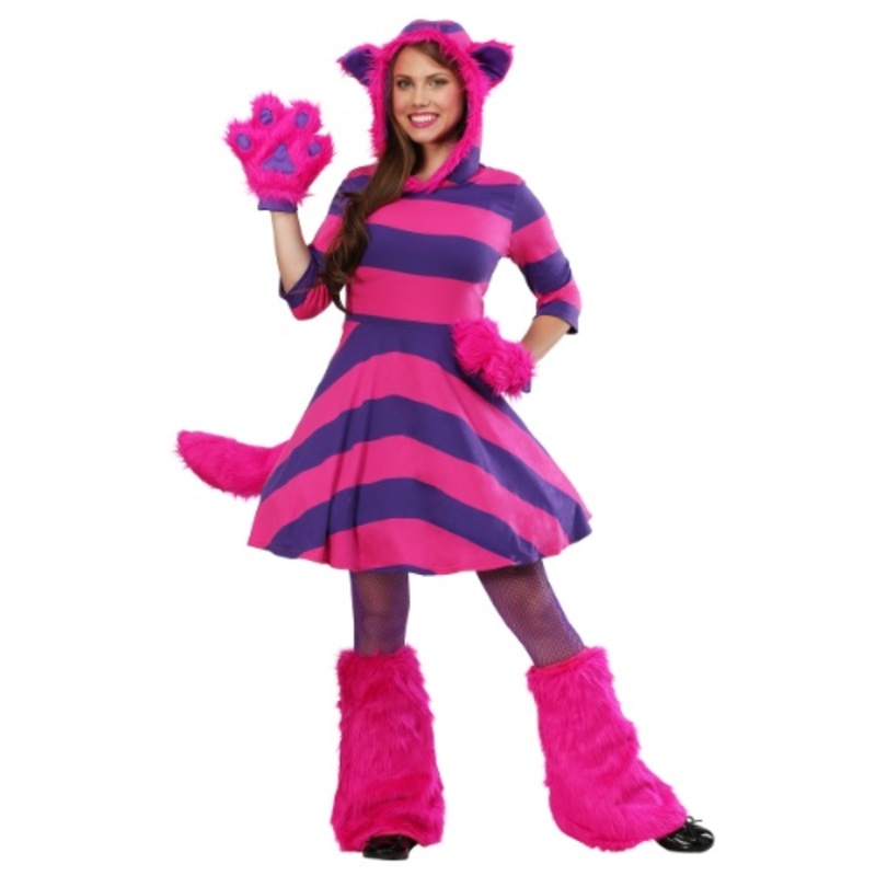 Cheshire Cat Costume Dress for Women Small