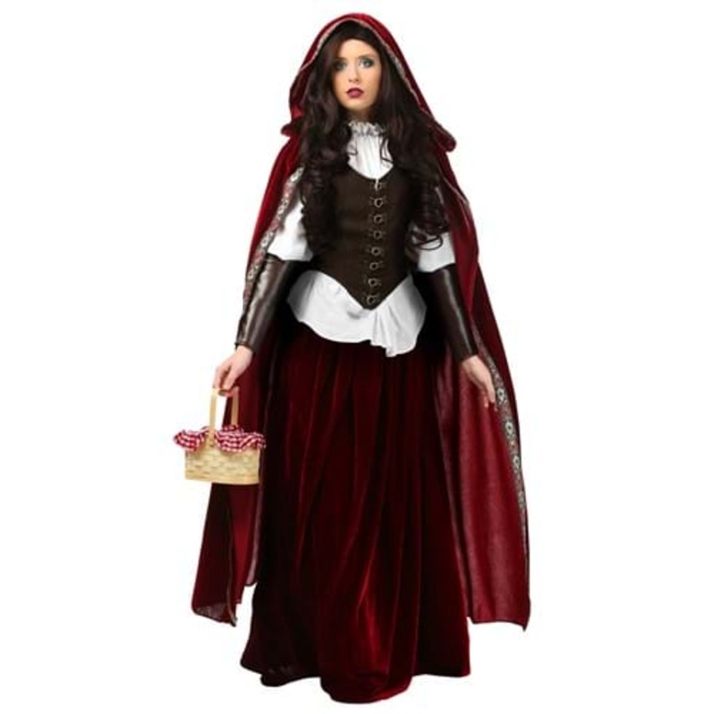 Deluxe Women's Red Riding Hood Costume X-Small