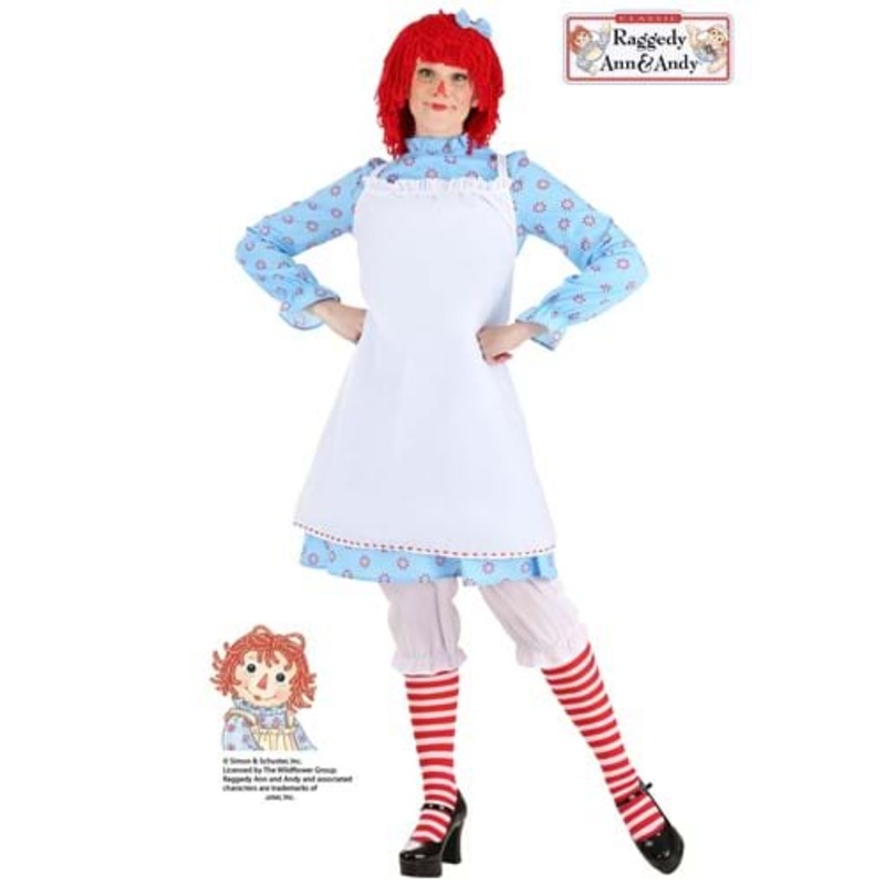 Exclusive Women's Raggedy Ann Costume Small