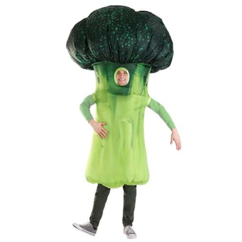 Inflatable Scrumptious Broccoli Costume for Adults Standard