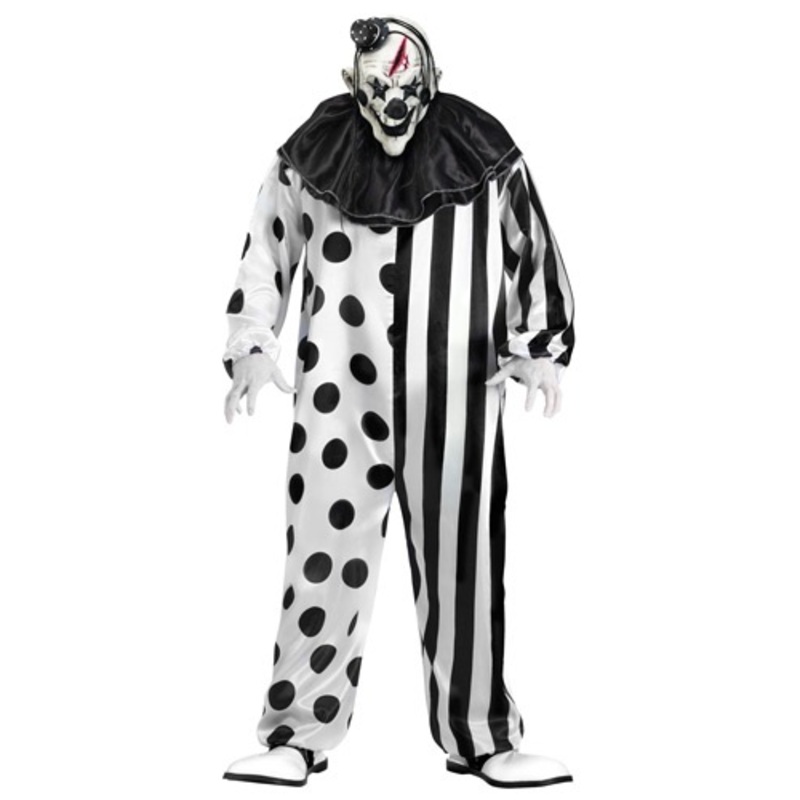 Men's Killer Clown Costume Small