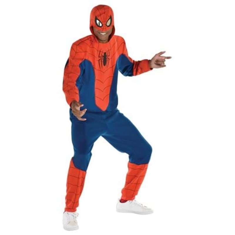 Men's Spider-Man Onesie Costume Small