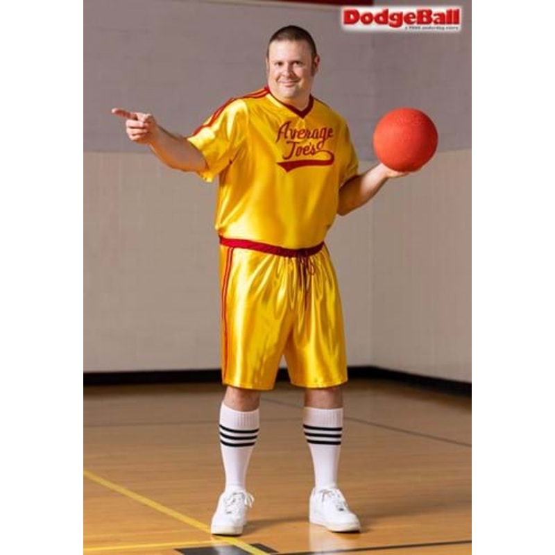 Plus Size Dodgeball Average Joe's Costume 2X