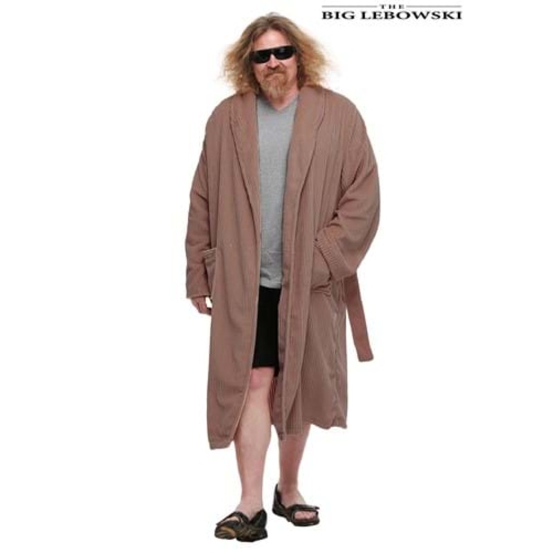 Plus Size The Big Lebowski The Dude Bathrobe Costume 2X