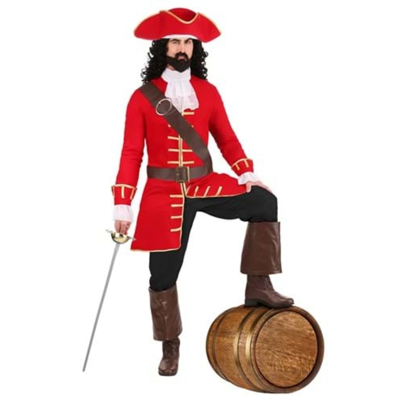 Rum Captain Costume for Men Small