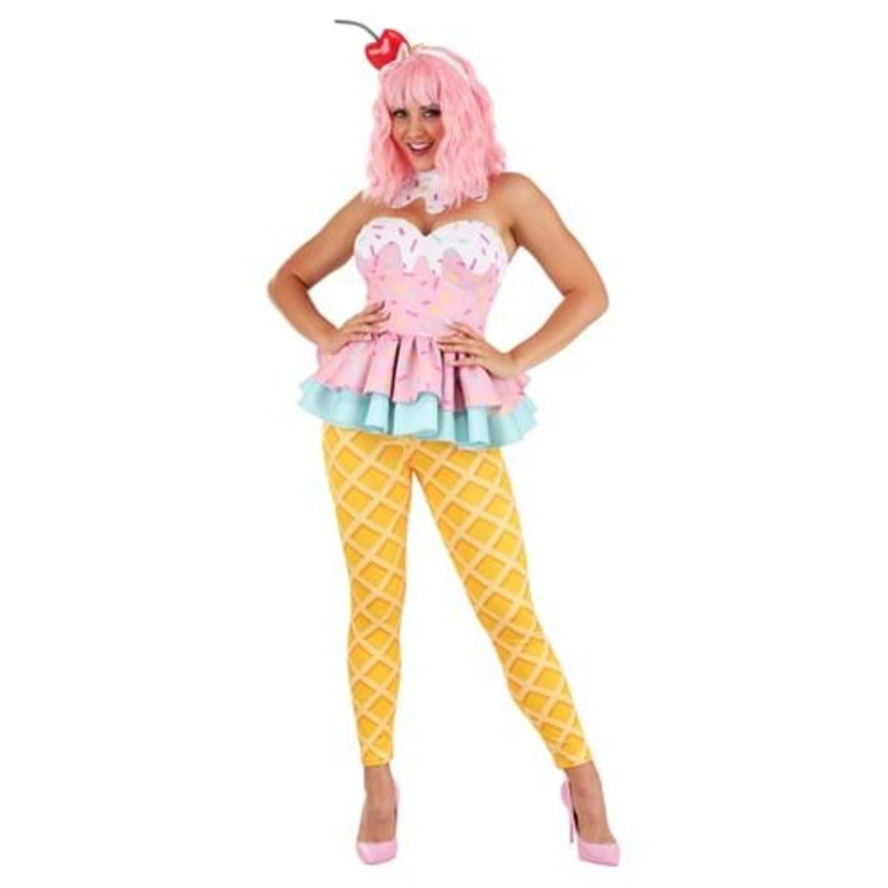 Sweet Treat Ice Cream Costume for Women Large