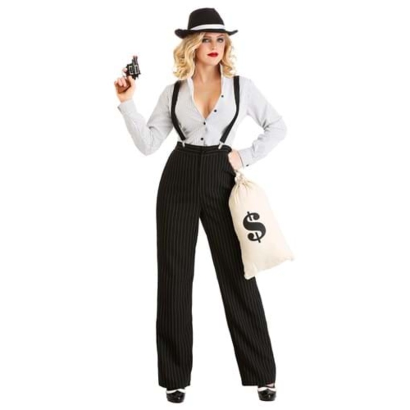 Women's 1920s Gangster Lady Costume X-Small