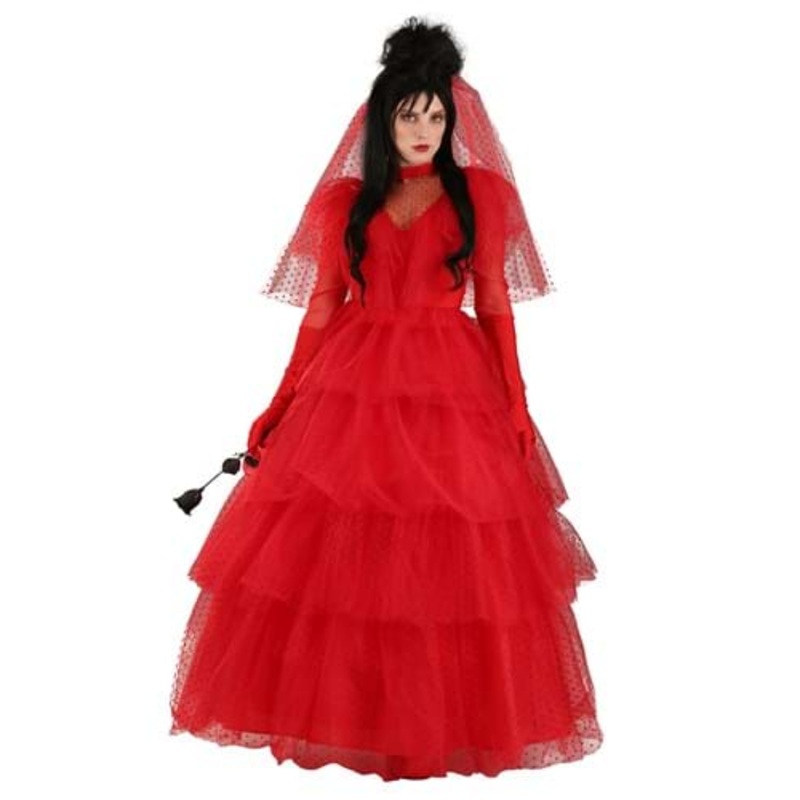 Women's Premium Red Wedding Dress X-Small