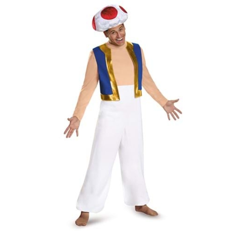 Deluxe Adult Toad Costume Large/X-Large