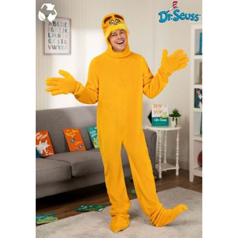 Dr. Seuss The Lorax Sustainable Materials Costume for Adults Small