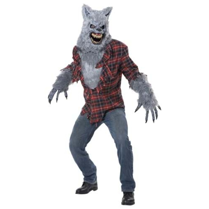 Gray Lycan Werewolf Costume for Adults Small/Medium
