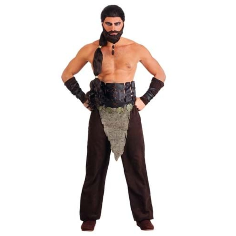 Men's Nomadic Horse Warrior Costume Small