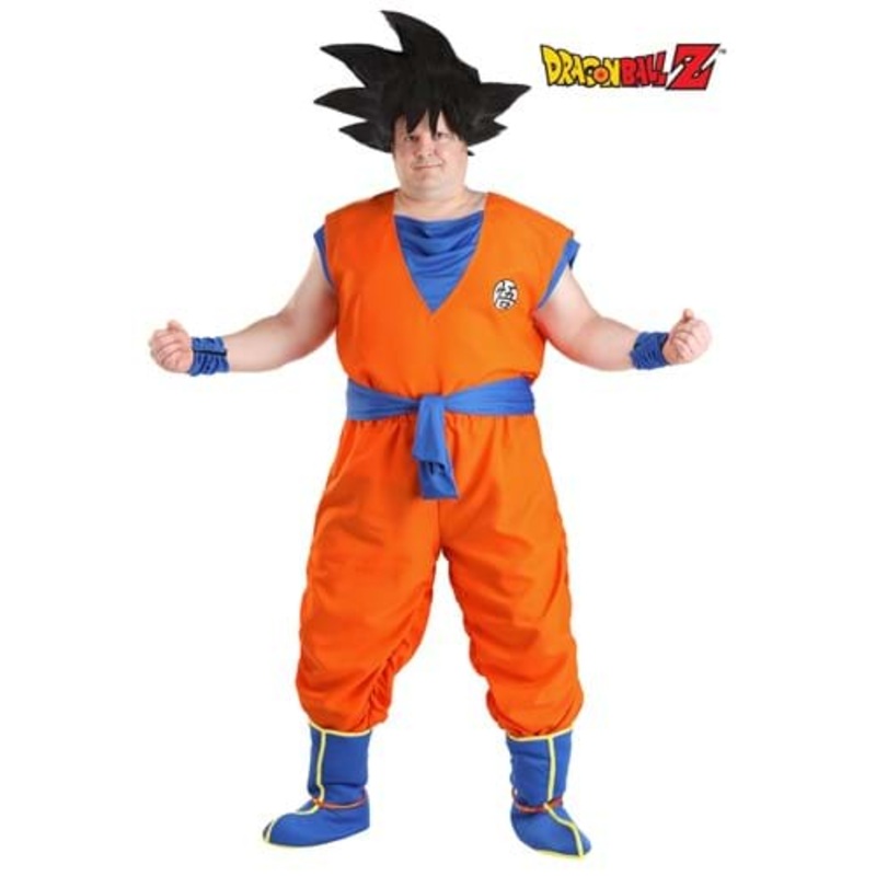 Men's Plus Size Dragon Ball Z Goku Costume 2X