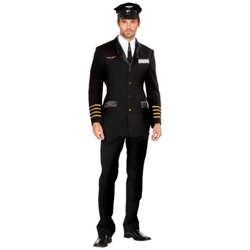 Mile High Pilot Costume for Men Medium