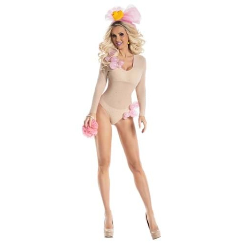Sexy Bubble Bath Babe Costume for Women Small