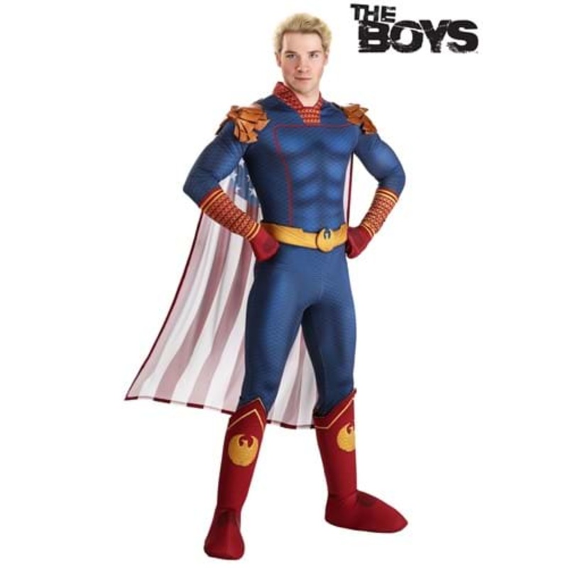 The Boys Homelander Costume for Men Small