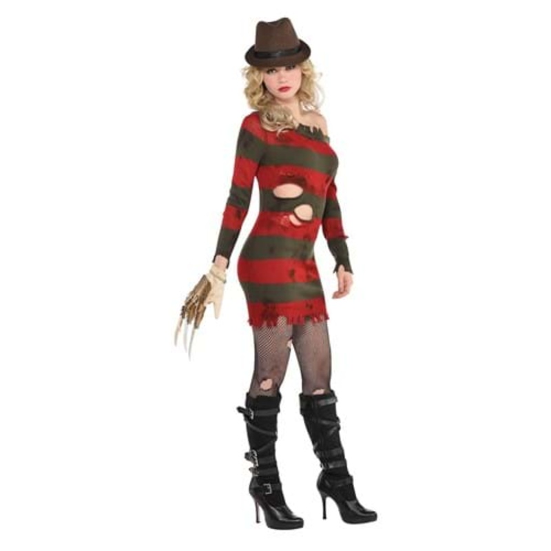 Women's Nightmare Ms. Freddy Krueger Costume Small